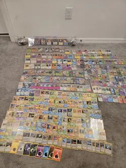 Pokemon Card Lot 344 Cards Promos,vintage, IR, 1st Edition And More Mostly NM - Image 1