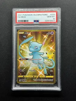 Mew 025/025 Celebrations - Secret Rare Pokemon Card - PSA 10 - Image 1