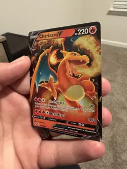 Pokemon TCG Charizard v Crown Zenith Holo Ultra Rare Card 018/159 - Image 2