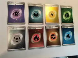Pokemon TCG 151 Cosmic Holo Energy (1 of Each Energy Card) Pack - Image 1