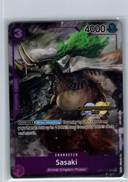 Sasaki (CS 2023 Event Pack Finalist Ver.) OP01-101 English - One Piece Card - NM - Image 1