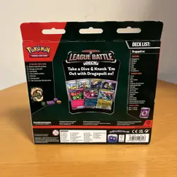 Pokemon Cards - League Battle Deck - DRAGAPULT EX (60-Card Deck & More) - New - Image 2