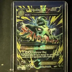 Pokemon M Tyranitar EX Full Art Ultra Rare Holo Card 92/98 XY (NEAR MINT) - Image 1