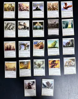 MTG Magic 2013 M13 White Lot | 44 Cards | Serra Angel Tokens Exalted Core 2013 - Image 1
