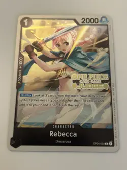 Rebecca (Judge Pack Vol. 6) OP04-092 One Piece Promotion Cards Foil - Image 3