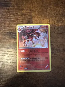 Charizard 19/113 Legendary Treasures Reverse Holo Card Near Mint Condition - Image 2