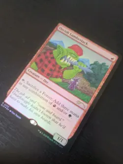 Orcish Lumberjack (2025) - Near Mint MTG Secret Lair Foil - Image 2