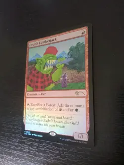 Orcish Lumberjack (2025) - Near Mint MTG Secret Lair Foil - Image 3
