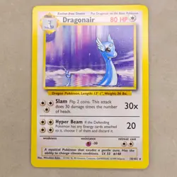 Dragonair 018/102 Base Set Regular 1999 Vintage Pokemon Card LP Lightly Played - Image 1