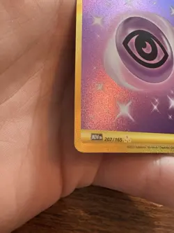 Pokemon TCG Psychic Energy Scarlet & Violet Basic Card 207/165 Gold Full Art NM - Image 3