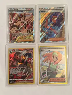 Pokemon Card Lot 12x Card Holo Trainer Full Art Ultra Rares TCG - Image 2