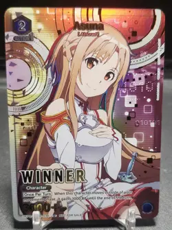 Asuna Winner SAO-1-036 UEPR Union Arena Promotional Cards English - Image 1