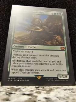 Final Fantasy MTG - Ancient Adamantoise Mythic Non-Foil (Near Mint) - Image 1