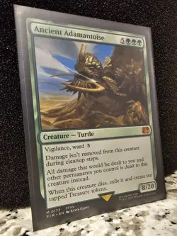 Final Fantasy MTG - Ancient Adamantoise Mythic Non-Foil (Near Mint) - Image 4