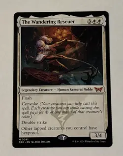 MTG The Wandering Rescuer - Duskmourn: House of Horror LP - Image 1