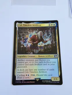 Cid, Timeless Artificer (0410) Final Fantasy Foil - Image 1