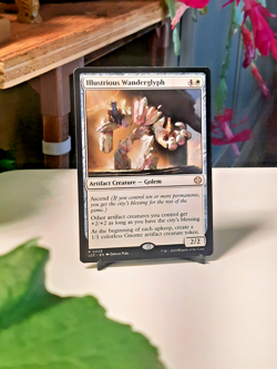 Illustrious Wanderglyph #9 Non-Foil NM Never Played! From lost caverns - Image 1