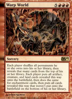 Magic 2010 (M10) #163 Warp World - Image 1