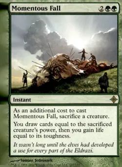 Rise of the Eldrazi #197 Momentous Fall - Image 1