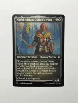 Abdel Adrian, Gorion's Ward (Foil Etched) Commander Legends: Battle for Baldur's - Image 1