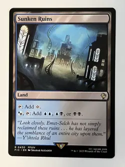 Sunken Ruins Commander: Final Fantasy Non-Foil Regular MTG NM - Image 1