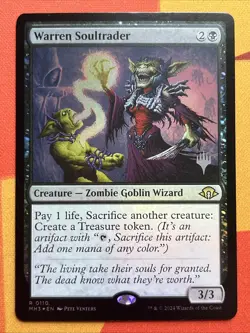 Magic MTG - Warren Soultrader FOIL [Promo Pack] (0110) MH3 Modern Horizons 3 NM - Image 1