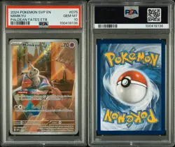 PSA 10 2024 - Pokemon Mimikyu Black Star Promo 075 Paldean Fates GEM MINT - Image 3