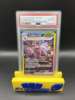 2024 POKEMON SSP EN-SURGING SPARKS SPECIAL ILLUSTRATION RARE HYDREIGON EX PSA 10 - Image 1