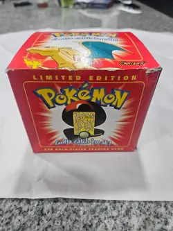 1999 Pokemon Burger King Charizard 23K Gold Plated CardNew/SEALED - Image 5