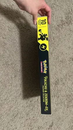 Pokemon TCG Pikachu & Zekrom GX Premium Collection Box - New/Factory Sealed 820650809910 - Image 3