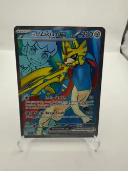 Pokemon TCG Hop's Zacian ex 176/159 Sv09: Journey Together Holo - Image 1