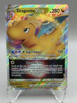 Dragonite VSTAR 050/078 Pokemon GO Holo - Image 1