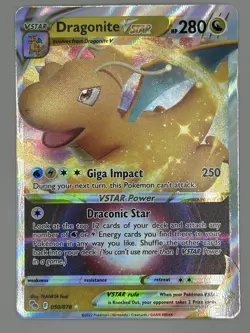 Dragonite VSTAR 050/078 Pokemon GO Holo - Image 3