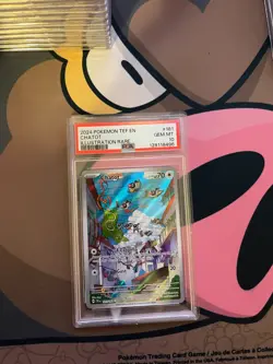 2024 Pokemon TEF EN Chatot Illustration Rare #181 PSA GEM MINT 10 - Image 1