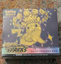 Pokemon Surging Sparks Pokemon Center ETB - Brand New & Sealed ⚡⚡ - Image 1