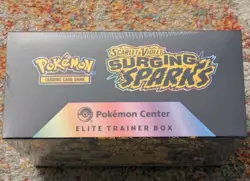 Pokemon Surging Sparks Pokemon Center ETB - Brand New & Sealed ⚡⚡ - Image 3