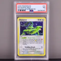 2005 Pokemon Rayquaza Holo Deoxys Jetstream TD PSA 7 - Sky Dragon Glory! - Image 1