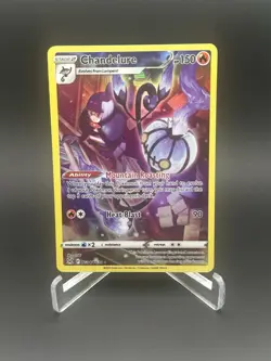 Pokemon TCG Chandelure TG04/TG30 Swsh11: Lost Origin Trainer Gallery Holo - Image 1