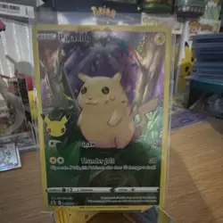 Pokemon TCG Pikachu Holo Rare Celebrations 25th Anniversary 005/025 Basic 2021 - Image 1