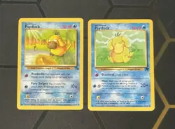 Pokemon Base Set Psyduck Team Rocket Psyduck Fossil 53/62 65/82 - Image 2