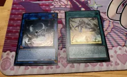 Yugioh Blue Eyes No Name Misprint Lot Of 2 Cards - Image 1