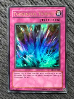 Yugioh Torrential Tribute Unlimited Edition Ultra Rare DB1-EN228 LP/NM - Image 1