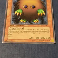 Yu-Gi-Oh! Kuriboh FL1-EN003 Secret Rare Limited Ed. Moderate Played *FREE SHIP* - Image 3