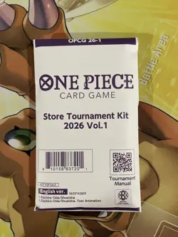 One Piece Card Game Store Tournament Kit 2026 Vol. 1 Sealed English Bandai - Image 1