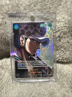 One Piece TCG Trafalgar Law SP OP01-047 OP04 Kingdoms of Intrigue English - Image 1