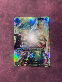 One Piece Roronoa Zoro PRB02-006 (SP) - The Azure Sea’s Seven (OP-14) - Image 1