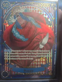 One Piece Buggy (OP09-051) (SP) (Gold) Anniversary - The Azure Sea’s Seven OP14 - Image 1