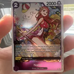 One Piece TCG Nami PRB02-012 R Foil The Best Vol. 2 English NM - Image 4