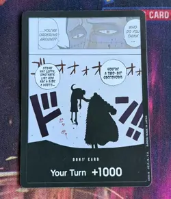 DON!! Card Special | Don!! Card Black & White (Crocodile) | One Piece - NM - Image 2