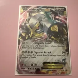 Pokemon TCG Shiny Metagross-EX Promo Card XY XY34 Holo - Image 1